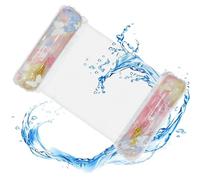 Dqsgiqe Inflatable Pool Floats for Adults - With a Glittering Lake Raft Hammock, Pool Swimming Chair - For Use at the Lake, River, Swimming, Sunbathing, Parties and