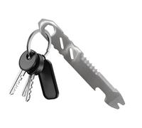 Dqsgiqe Mini crowbar - stainless steel crowbar with wrench, multifunctional breaking tool - for industry, construction, carpenter, home, roofing, camping, outdoor, workshop