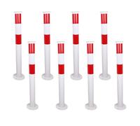 DQSPDBD - Safety Bollard Pole, Eyeliner Poles, Shock Column, Steel Bollard Pole, Reflective Traffic Poles for Road Safety, Perfect for Sensitive Areas
