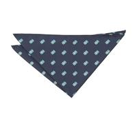 DQT Men's Embroidered Flag Novelty Handkerchief Pocket Square - Navy Blue Sweden