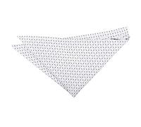 DQT Men's Geometric Pin Dot Patterned Pocket Square | Decorative geometric spot hanky for weddings, business and formal events; pin dot handkerchief pairs with suits and ties.