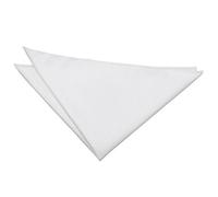 DQT Mens Greek Key Jacquard Pocket Square - Wedding, Business & Formal Suit Handkerchief - Ivory