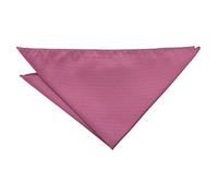 DQT Plain Twill Wedding Pocket Square Handkerchief - Grape