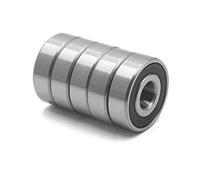 DQVHYUJEL 5Pcs 6302-2RS Metal Motorcycle Deep Groove Radial Ball Bearing 42 x 15 x 13mm