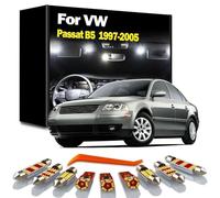 DQWASUYB 11Pcs Interior Reading Map Dome Trunk Light Kit, For VW Passat B5 1997-2001 2002 2003 2004 2005 Sun Visor Lamp LED Bulbs