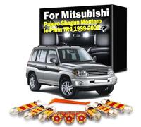 DQWASUYB 11Pcs LED Interior Map Dome Light Kit, For Pajero TR4 1999-2006 2007 Car Led Lamps