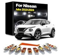 DQWASUYB 11Pcs LED Interior Trunk Reading Light Kit, For Juke 2019 2020 2021 2022 2023 2024 Car Vanity Mirror Bulbs