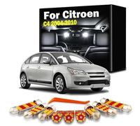 DQWASUYB 11Pcs Vehicle LED Interior Reading Dome Luggage Light Kit, For C4 2004 2005 2006 2007 2008 2009 2010 Car Accessories