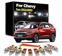 DQWASUYB 13Pcs Car LED Interior Map Dome Light Kit, For Chevrolet Chevy Trax 2013-2016 2017 2018 2019 2020 2021 2022 2023