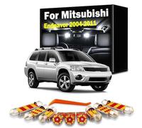 DQWASUYB 17Pcs LED Interior Map Dome Door Light Kit, For D7 D8 2004-2009 2010 2011 Car Sun Visor Bulbs