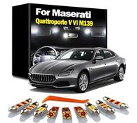DQWASUYB Car Interior LED Light Kit, For Maserati Quattroporte V VI M139 2004-2018 2019 2020 Indoor Dome Reading Trunk Lamp