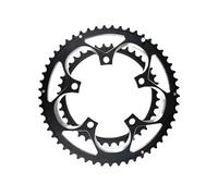 DQZJXVMKLWT Compatible for SRAM FSA 110BCD 2X Road Chainring Accessories | 50-34T Narrow-Wide Fit 9-12Spd Compact Crank