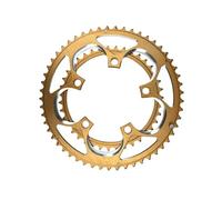 DQZJXVMKLWT Compatible for SRAM FSA 110BCD 2X Road Chainring Accessories | 50-34T Narrow-Wide Fit 9-12Spd Compact Crank