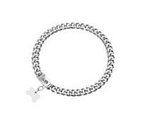 DQZRTUECA 10mm Wide Sturdy Stainless Steel Chain Dog Walking Collar, Heavy Duty Chewy Training Collar For Small, Medium, Large Dogs(Silver,20 inches)