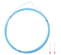 DQZRTUECA 3mm Conduit Fish Tape Cable Puller Sky Blue 5-30m(25meter)