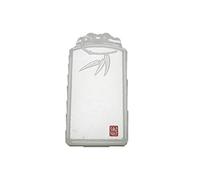 DQZRTUECA Bamboo Leaf Pendant Necklace For Men And Women Size 60x30x9mm