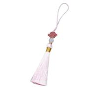 DQZRTUECA Chinese Sword Tassel Handmade For Tai Chi Kung Fu Multicolor(Pink)