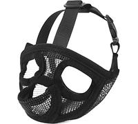 DQZRTUECA Dog Mesh Muzzle For Bulldogs Multicolor Multiple Sizes(Black Tongue Out,M)