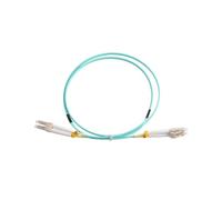 DQZRTUECA Fiber Patch Cable, 100G MPO MTP MO3 2 Core Multimode Fiber Optic Extension Cable UPC 2LC Male 1-20M(15m)