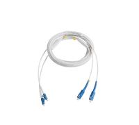 DQZRTUECA Fiber Patch Cable, Single-Mode 2-Core SC/UPC To LC/UPC Fiber Optic Patch Cord 3/5/10/20/30m(5m)