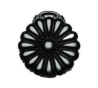 DQZRTUECA Hanfu Flower Pendant Necklace For Men And Women 48x43x8mm