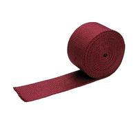DQZRTUECA Heavy Cotton Webbing Plain Weave Straps, Webbing Strap 25mm - Cotton Webbing Tape for Bag Straps, Cargo/Luggage Strapping, 5 10 or 20 yard/roll(Maroon,10 yard)