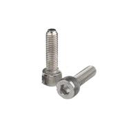 DQZRTUECA Hex Socket Head Cap Screw Allen Bolt 304 Stainless Steel M2.5-M3(M2.5x4mm (50PCS))