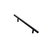 DQZRTUECA Kitchen Cabinet Handles, Stainless Steel Kitchen Cabinet Drawer Pull Handle Silver Black Gold Multiple Sizes(Black 64mm)