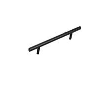 DQZRTUECA Kitchen Cabinet Handles, T Bar Cabinet and Drawer Handle Matt Black Stainless Steel and Zinc Alloy(4 Inch 64mm)