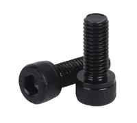 DQZRTUECA Machine Screws Hex Socket Round Head M2 Multiple Sizes Carbon Steel 100 Pcs(M2X5 100PCS)