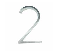 DQZRTUECA Outdoor Address Sign with Numbers 0 to 9 Letters A B C Dash Slash 5 inch Silver(2)