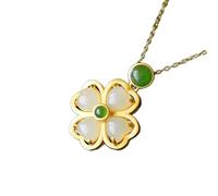 DQZRTUECA Pendant Necklace Chalcedony Amulet Gifts For Women