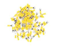 DQZRTUECA Spade Insulated Wire Connector Electrical Crimp Terminal Multiple Sizes Multicolor(Yellow,SV5.5-6)