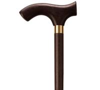 DQZRTUECA Walking Cane Crutch Wenge Wood Adjustable Height 80-93cm Load Capacity 250kg 2 Colors(A,80Cm(Use Height 150-155Cm))