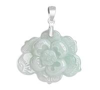 DQZRTUECA Women's Inlaid Pendant Necklace