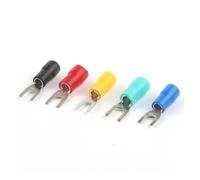 DQZRTUECA Y Type Fork Female Splice Terminal Crimp Wire Cable Connector SV 24S 1000 Pcs(Mix)