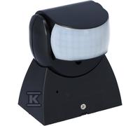 PIR motion detector black hermetic IP65 DR-04B