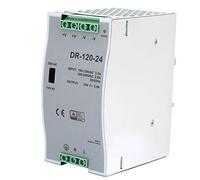 DR-120-24 Din Rail Switching Power, AC DC 24V 5 Amp 120W Switching DIN Rail Power Supply AC DC Power Source Pulse Width Modulation