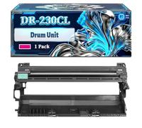 DR-230CL Drum Unit Compatible for Brother MFC-9010CN MFC-9125CN MFC-9325CW MFC-9320 Printers, With Chip Large Capacity 15000 Pages (1 Pack Magenta)
