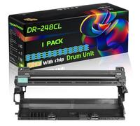 DR-248CL Compatible for Brother Drum Unit with Chip HL-L3215CW HL-L3240CDW HL-L3220CW HL-L8230CDW HL-L3220CWE Printers (1 Pack Cyan)