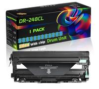 DR-248CL Compatible for Brother Drum Unit with Chip HL-L3220CWE MFC-L3760CDW DCP-L3555CDW HL-L8230CDW Printers (1 Pack Cyan)
