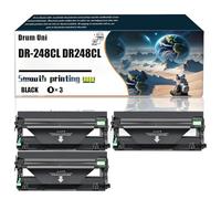 DR-248 R248 rum Uni Compatible with Brother HL-L8230CDW HL-L8240CDW HL-L3220CW HL-L3220CWE HL-L3215CW HL-L3240CDW Printers/152(3 Pack Black)