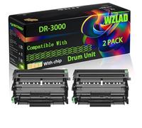 DR-3000 Compatible for Brother Drum Unit with Chip DCP-8040 HL-5100 HL-5140D HL-5170 MFC-8440 Printers (2-Pack Black)