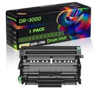 DR-3000 Compatible for Brother Drum Unit with Chip MFC-8840 DCP-8045DN HL-5140 HL-5150D Printers (1 Pack Black)