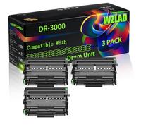 DR-3000 Compatible for Brother Drum Unit with Chip MFC-8840 DCP-8045DN HL-5140 HL-5150D Printers (3 Pack Black)
