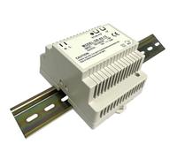 DR-60-12 DIN Rail Power Supply, 12V 5A 60W Switching Transformer, 100-240VAC Input, Copper Construction (DR-60-5)