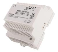 DR-60-12 Industrial DIN Rail Power Supply, 220V AC to 12V DC Transformer, 5 Amp Output, Compact Design with Built-in Protection