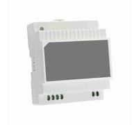 DR 60 12 Power Supply with Single Output and Pulse Width Modulation PWM Technology for Industrial Control, 60W Capacity and Din Rail Mounting for Stable Operation in