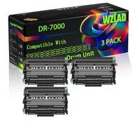 DR-7000 Compatible for Brother Drum Unit with Chip HL-1670NLT HL-5030 HL-5050 HL-5070N Printers (3 Pack Black)