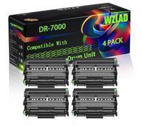 DR-7000 Compatible for Brother Drum Unit with Chip HL-1670NLT HL-5030 HL-5050 HL-5070N Printers (4 Pack Black)